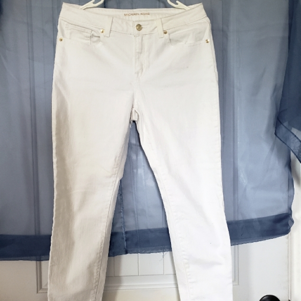 Michael Kors White Crops